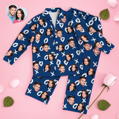 Picture of Custom Family Dog Mom Pajamas Custom Christmas Gift Pajamas Custom Pajamas for Family