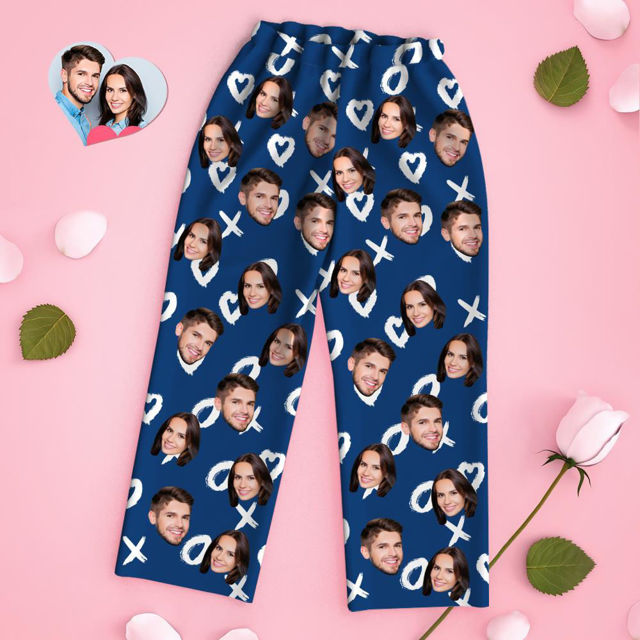 Picture of Custom Family Dog Mom Pajamas Custom Christmas Gift Pajamas Custom Pajamas for Family
