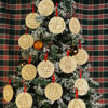 Bild von Personalisierter Namensschmuck mit Cartoon-Muster – personalisierter Weihnachts-Namensschmuck – niedlicher Weihnachtsbaumschmuck – weihnachtliche Heimdekoration – 10er-Pack Bundle-Verkauf