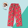 Bild von Maßgeschneiderte Pyjamas Maßgeschneiderte Foto-Karo-Pyjamas Maßgeschneiderte Freizeit-Pyjamas für zu Hause, komplettes Set