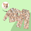 Imagen de Conjunto completo de pijamas personalizados, pijamas creativos personalizados para el hogar y pijamas - superposición de avatar