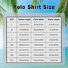 Picture of Customized Polo Shirt - Personalized Polo Shirt with multiple avatars arranged in waves - Personalized Polo Shirt with avatars for men and women