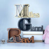 Picture of Personalized Wooden Name Piggy-Bank for Kids - Transparent Money Saving Box - Best Birthday and Christmas Gift