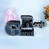 Picture of Personalized Wooden Name Piggy-Bank for Kids - Transparent Money Saving Box - Best Birthday and Christmas Gift