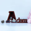 Picture of Personalized Wooden Name Piggy-Bank for Kids - Transparent Money Saving Box - Best Birthday and Christmas Gift