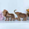 Picture of Personalized Wooden Animal Piggy Bank for Kids - Wooden Animal Coin Bank - Best Gift For Birthday And Christmas