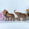 Picture of Personalized Wooden Piggy Bank for Kids - Wooden Animal Coin Bank - Best Gift For Birthday And Christmas
