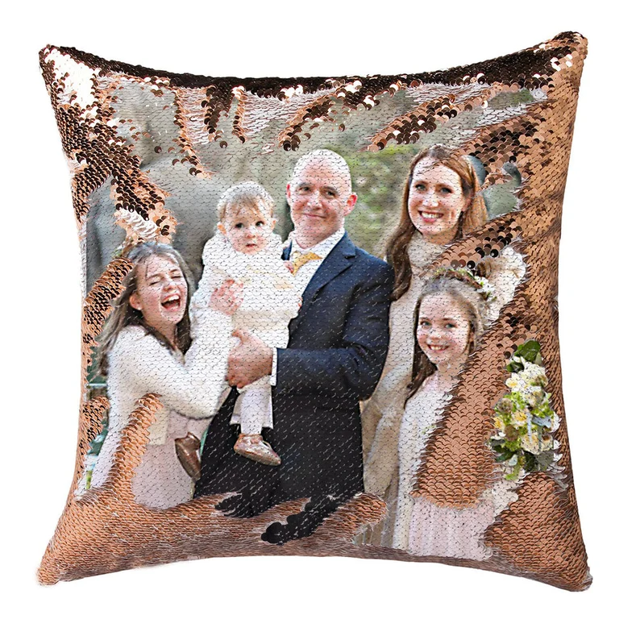 Picture of Custom sequin pillow | Custom magic pillow | Custom gifts for friends