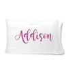 Picture of Personalized Name Pillowcase - Custom With Your Name - Gift For Christmas, Anniversary, Birthday Or Valentine's Day