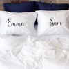 Picture of Personalized Name Pillowcase - Custom With Your Name - Gift For Christmas, Anniversary, Birthday Or Valentine's Day