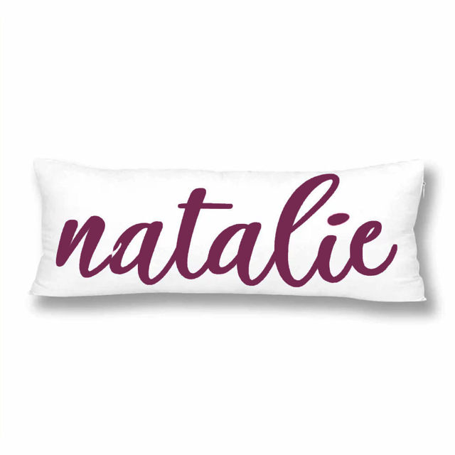 Picture of Personalized Name Pillowcase - Custom With Your Name - Gift For Christmas, Anniversary, Birthday Or Valentine's Day