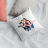 Picture of Personalized Photo Pillow case  - Custom With Family Photo Styles - Housewarming Gift - Christmas Gift