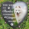 Picture of Personalized Pet Memorial Stone - Custom Photo Memorial Stone Engraved - Pet Loss Gifts - Pet Grave Marker