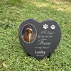 Picture of Custom Pet Memorial Stone - Personalized Photo Memorial Stone Engraved