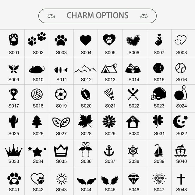 Picture of Personalized Tag for Pets With Multiple Shapes & Colors - Customized With Telephone Number - Best Gift for Pet Lovers