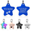 Picture of Personalized Tag for Pets With Multiple Shapes & Colors - Customized With Telephone Number - Best Gift for Pet Lovers