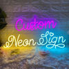 Picture of Custom Neon Signs | Neon Sign Customizable for Wall Decor | Personalized Neon Sign for Wedding or Birthday Party Gift