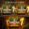 Picture of Personalized Pet Memorial Photo Night Light - Custom Pet Night light -  Heartwarming Gift - Best Gift For Pet Person