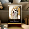 Picture of Personalized Pet Memorial Photo Night Light - Custom Pet Night light -  Heartwarming Gift - Best Gift For Pet Person