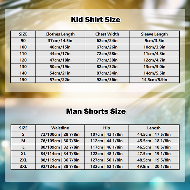 Picture of Custom Face Photo Hawaiian Shirts & Shorts - Personalized Face Photo Short Sleeve Casual Hawaiian Shirts for Family - Best Summer Beach Party Shirts - Style #4