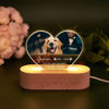 Picture of Personalized Pet Memorial Photo Night Light With Multiple Shapes - Custom Pet Night light -  Heartwarming Gift For Pet Person