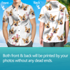 Picture of Custom Face Photo Hawaiian Shirts & Shorts - Personalized Face Photo Short Sleeve Casual Hawaiian Shirts for Family - Best Summer Beach Party Shirts - Style #6