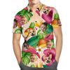 Picture of Custom Face Photo Hawaiian Shirts & Shorts - Personalized Face Photo Short Sleeve Casual Hawaiian Shirts for Family - Best Summer Beach Party Shirts - Style #22