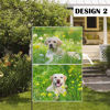 Picture of Custom Photo Garden Flag - Personalized Garden Flag - Custom Pet Flag With Multiple Photo