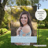 Picture of Custom Photo memorial Garden Flag - Personalized  Memorial Flag - Custom Garden Flag