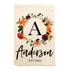 Picture of Custom Garden Flag - Personalized Flag With Name - Custom Family Garden Flag