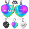 Picture of Personalized Tag for Pets With Multiple Shapes & Colors - Customized With Telephone Number - Best Gift for Pet Lovers