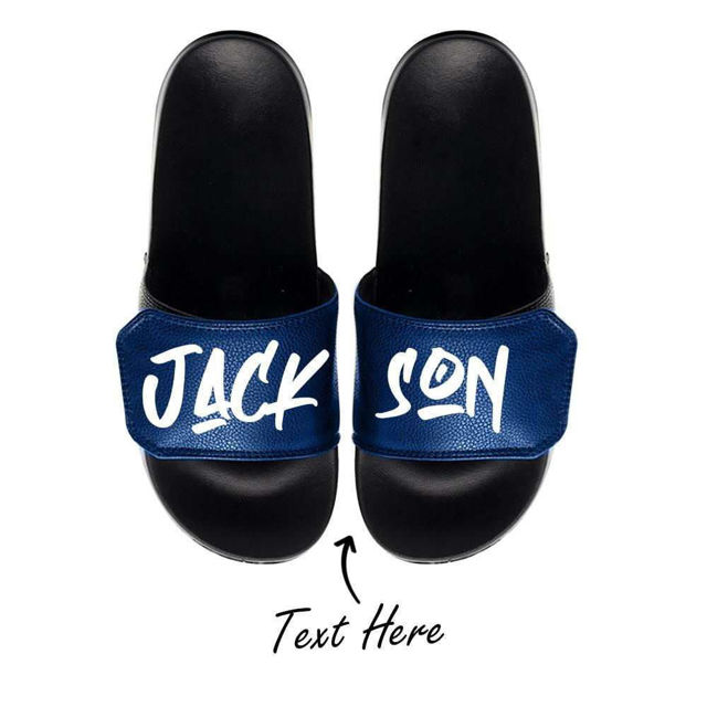 Picture of Personalized Slippers With Photo -  Custom Slippers With Photo And Name - Gift for Birthday, Christmas And Valentine's Day