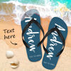 Picture of Custom Flip Flops With Name - Personalized Flops With Fun - Custom Slippers