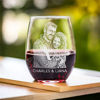 Picture of Custom Wine Glass Cup - Personalized Glass With Photo - Best Gift For Father's Day, Anniversary