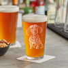 Picture of Custom Pint Glass Cup - Personalized Glass with Photo - Best Gift for Father's Day, Anniversary or Pet Person