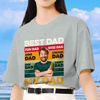 Picture of Custom Funny T-Shirt - Personalized T-Shirt with Face - Funny Gift for Father's Day