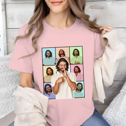 Picture of Custom Photo T-Shirt - Personalized T-Shirt for Couples - Valentine's Day Gift for Loved One