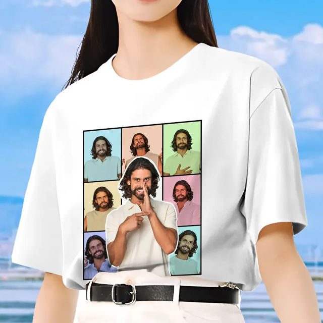 Picture of Custom Photo T-Shirt - Personalized T-Shirt for Couples - Valentine's Day Gift for Loved One