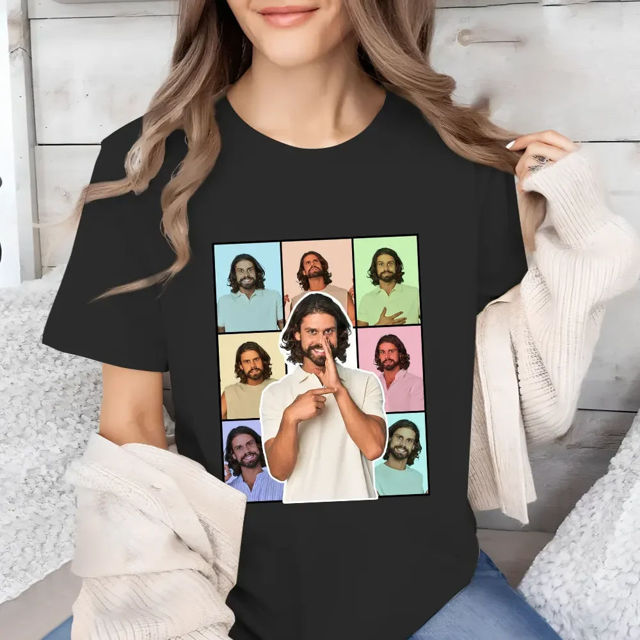 Picture of Custom Photo T-Shirt - Personalized T-Shirt for Couples - Valentine's Day Gift for Loved One