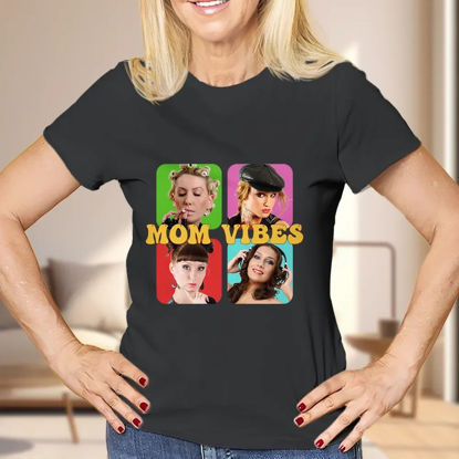 Picture of Personalized T-Shirt with Photo - Custom Photo T-Shirt For Mom - Best Mother's day Gift
