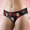 Picture of Custom Face Women's Panties, Kiss Me Style Underwear, Birthday Gifts for Wife and Girlfriend