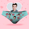 Picture of Custom Face Women's Panties, Kiss Me Style Underwear, Birthday Gifts for Wife and Girlfriend