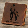 Picture of Custom Wallet for Men - Personalized Wallet for Loved One - Father's Day Gift