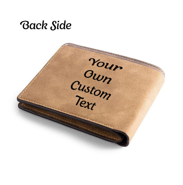 Picture of Custom Wallet for Men- Personalized Wallet For Parents - Christmas Gifts