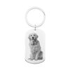 Picture of Custom Photo Keychain - Personalized Military Tag Keychain -  Birthday Gift