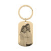 Picture of Custom Photo Keychain - Personalized Military Tag Keychain -  Birthday Gift