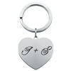 Picture of Custom Keychain - Personalized Text Stainless Steel Keychain -  Gift for Your Loved Ones