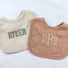 Picture of Custom baby bibs - Custom embroidered baby bibs - Custom absorbent U-shaped bibs