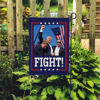 Picture of Custom Garden Flag with Trump - Personalized Flag - Custom Garden Flag