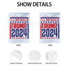 Picture of Go Trump Custom Garden Flag - Personalized Flag - Custom Garden Flag